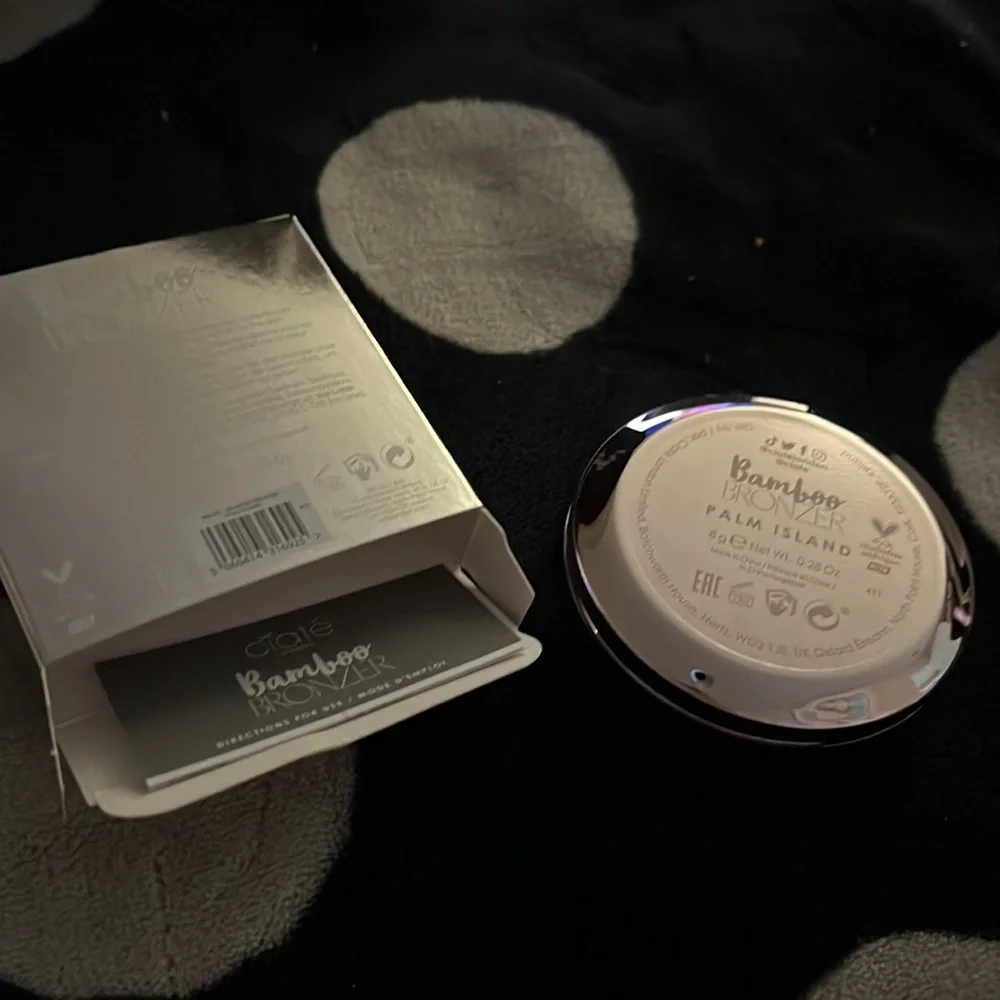 CIATÉ London Bamboo Bronzer Mattifying Powder Bronzer PALM ISLAND *NEW IN BOX*